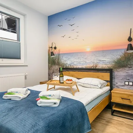Apartament Sole Mare Piamola Z Basenem, Bezpłatne Solarium Kąty Rybackie