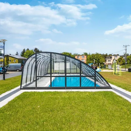Apartament Sole Mare Piamola Z Basenem, Bezpłatne Solarium Kąty Rybackie