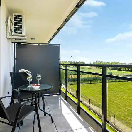 Sole Mare Piamola Z Basenem, Bezpłatne Solarium Apartament Kąty Rybackie
