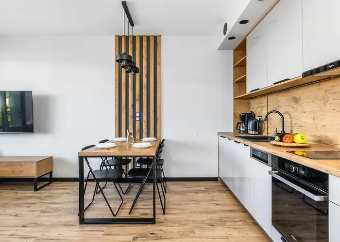 Apartmán Sole Mare Piamola Z Basenem Kąty Rybackie