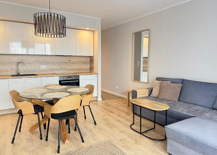 Sole Mare Piamola Z Basenem Apartmán Kąty Rybackie